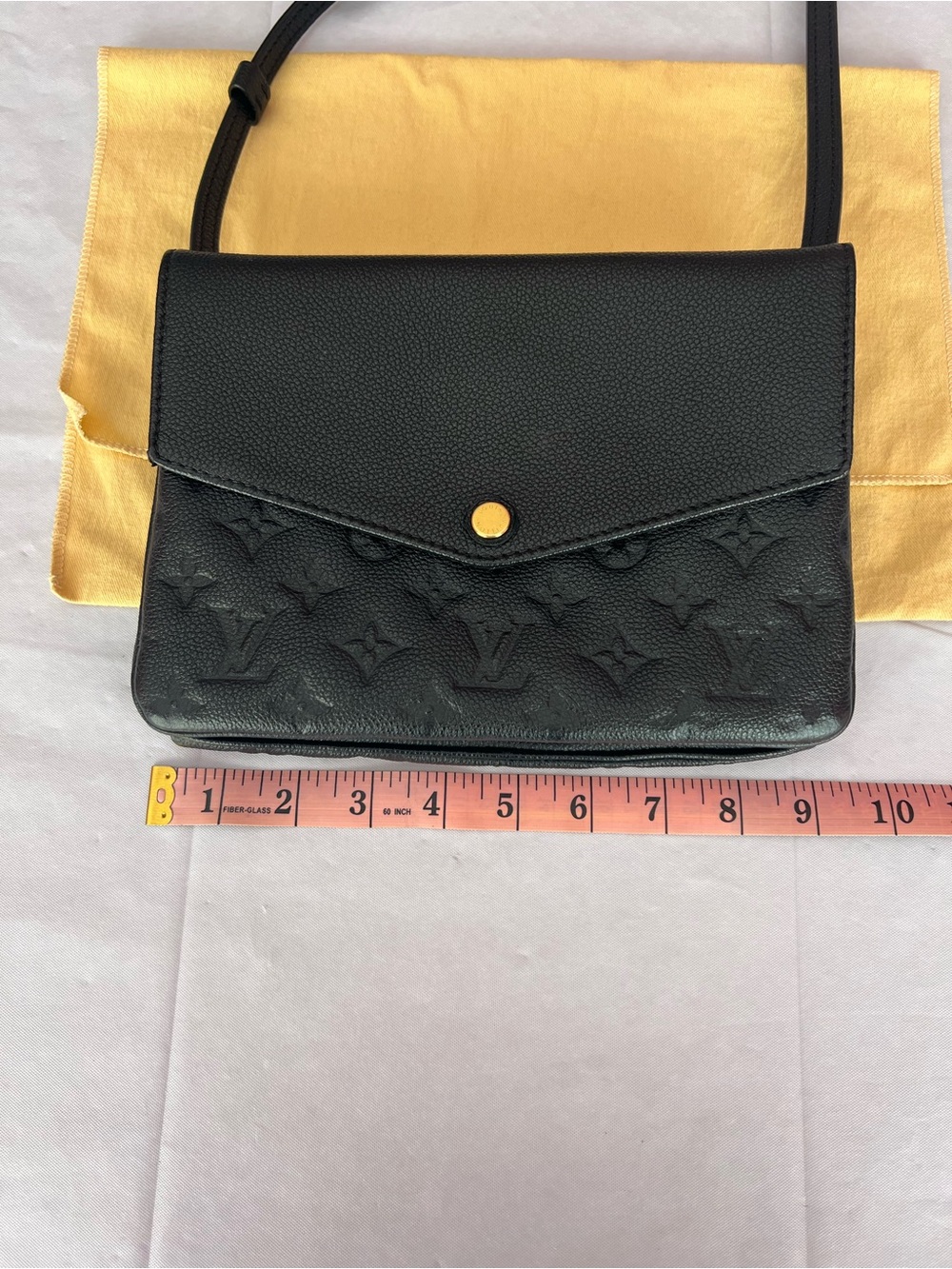 Louis Vuitton Black Monogram Empreinte Crossbody Shoulder Bag - Picture 8 of 16